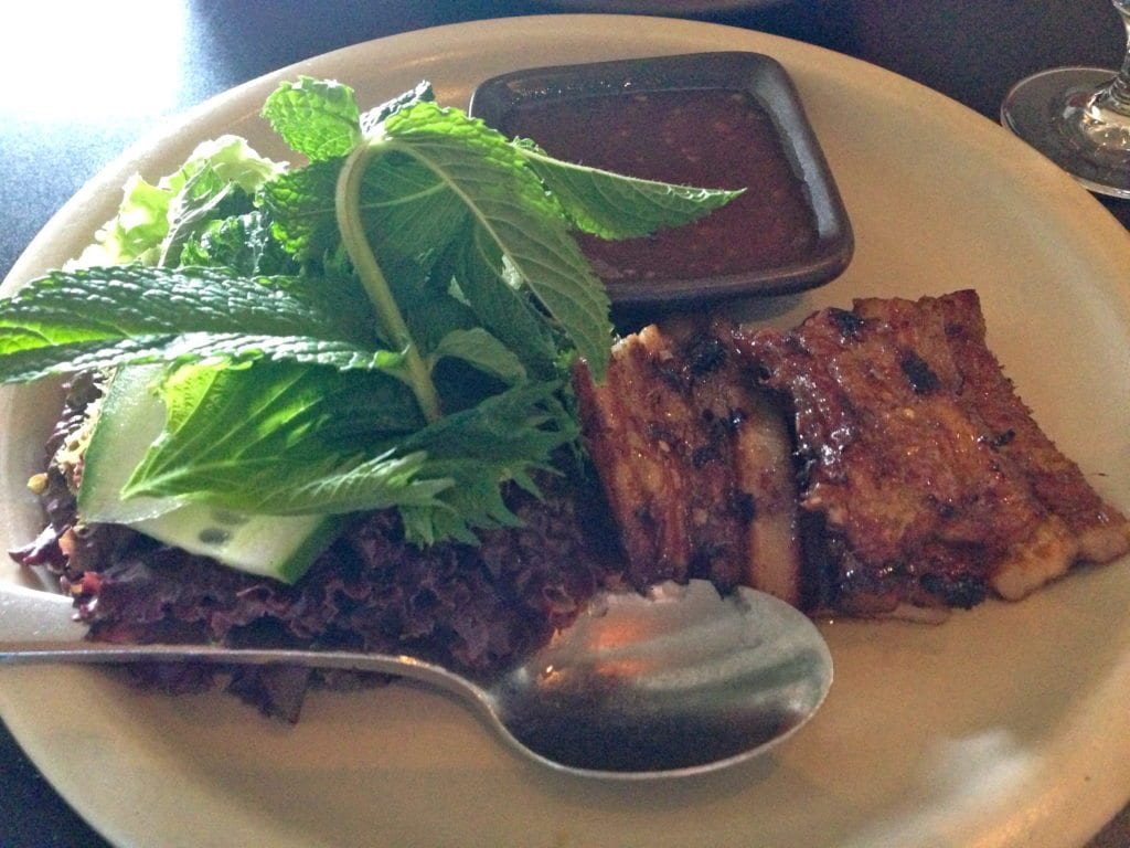 Mesquite grilled becker lane pork beppy