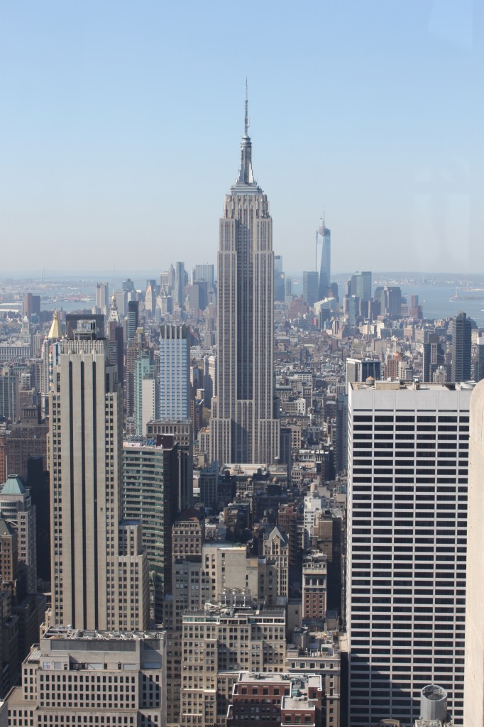 View from the " Top of the Rock"